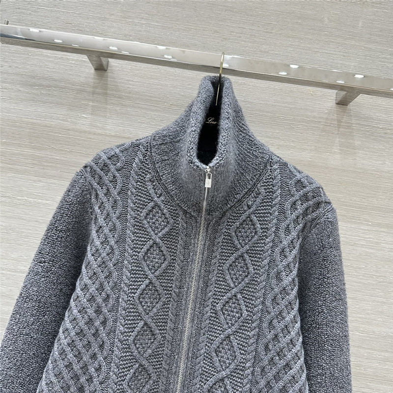 L0r0 P1ana small lapel cashmere coat replica clothing sites