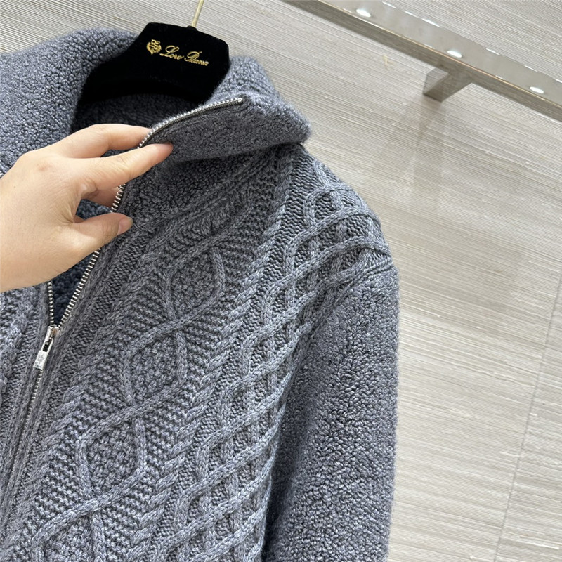 L0r0 P1ana small lapel cashmere coat replica clothing sites