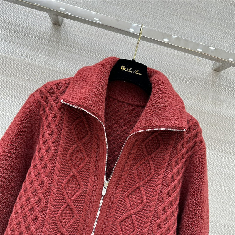 L0r0 P1ana small lapel cashmere coat replica clothing sites