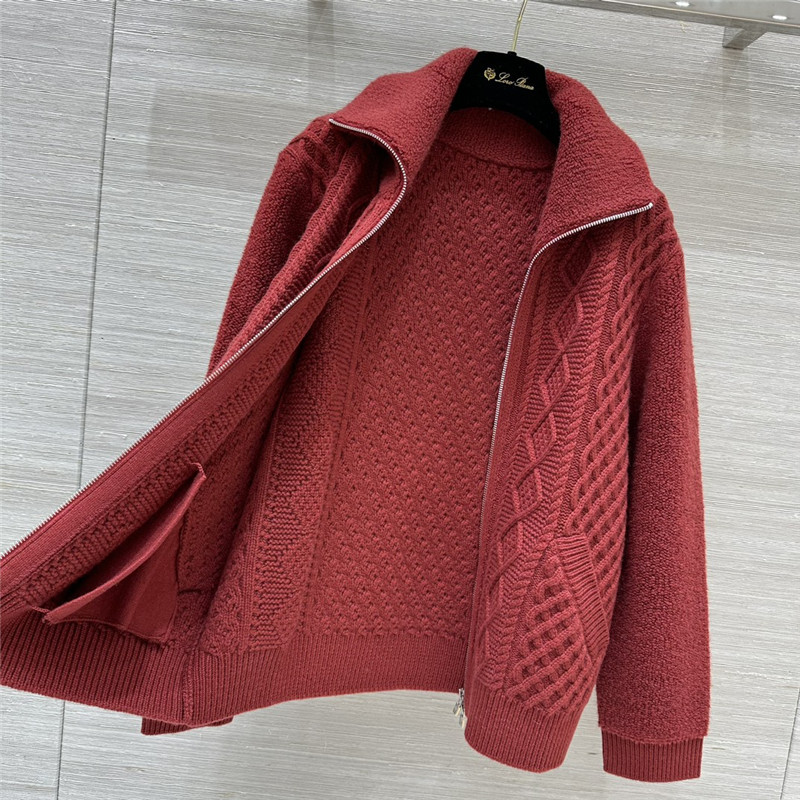 L0r0 P1ana small lapel cashmere coat replica clothing sites