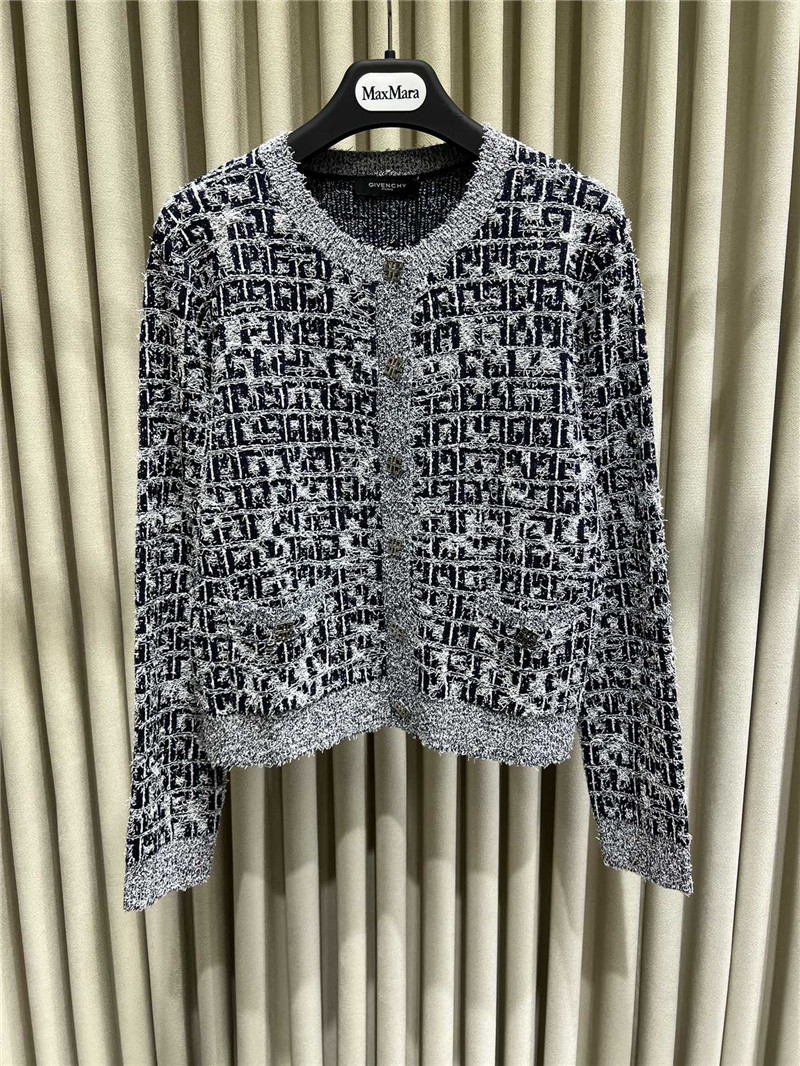 Givenchy long sleeve crew neck cardigan replica d&g clothing