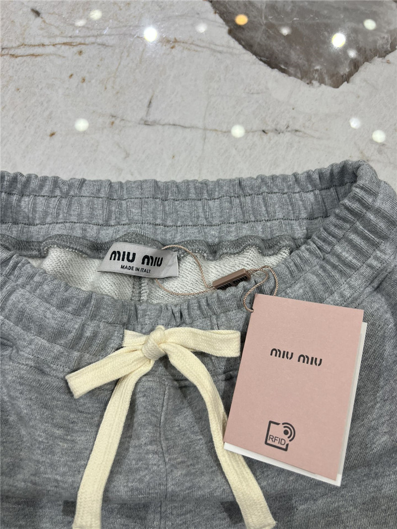 M1um1u casual sports trousers replicas clothes