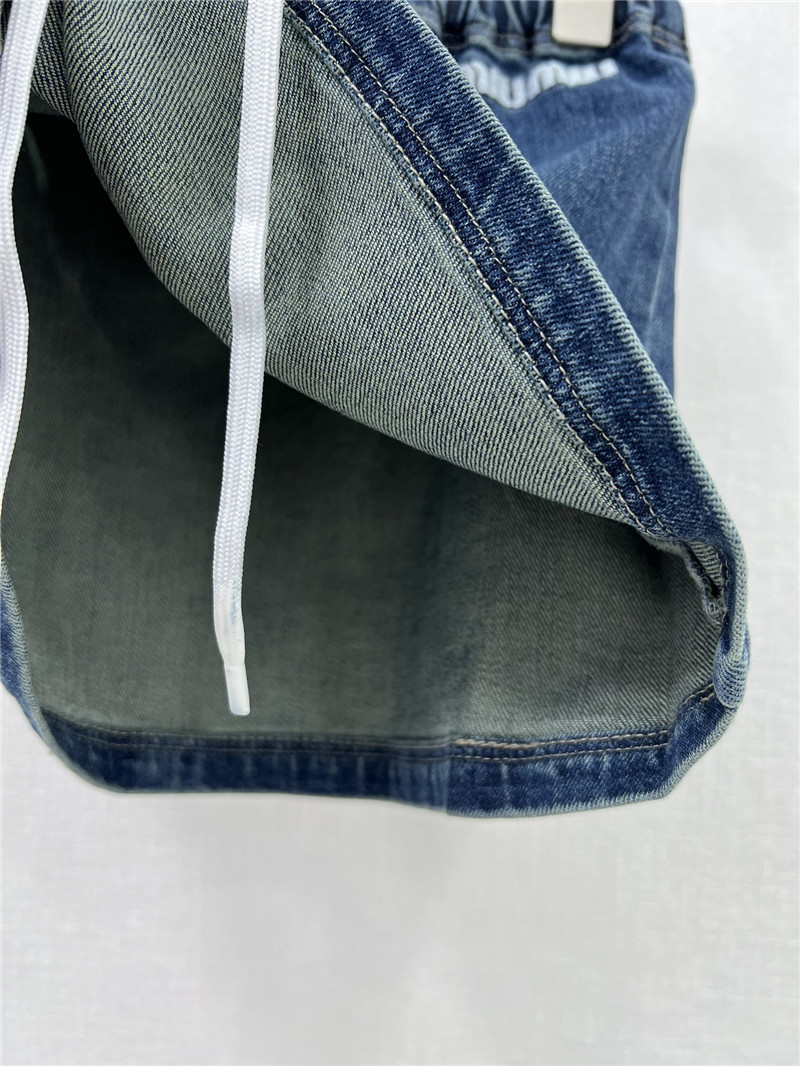 M1um1u new denim skirt replica designer clothes