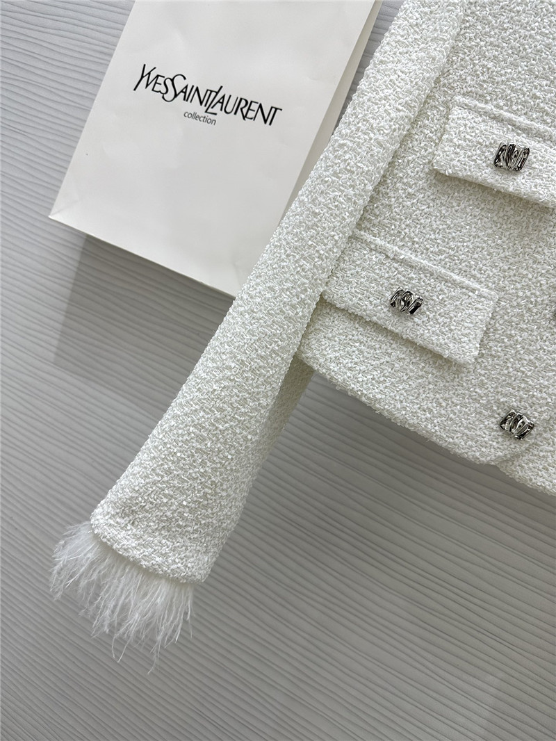 Y51 soft tweed jacket + sequined skirt set replicas clothes