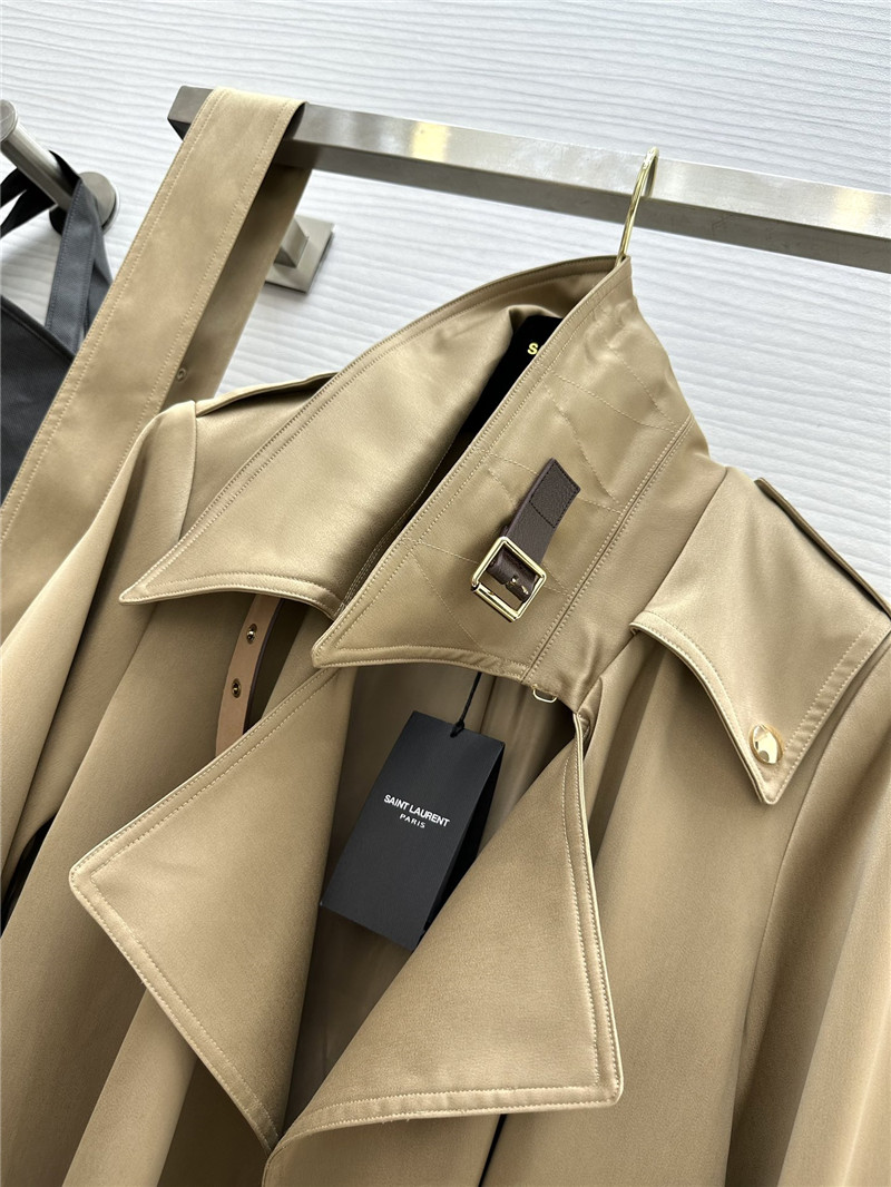 Y51 matte silhouette long trench coat replica d&g clothing