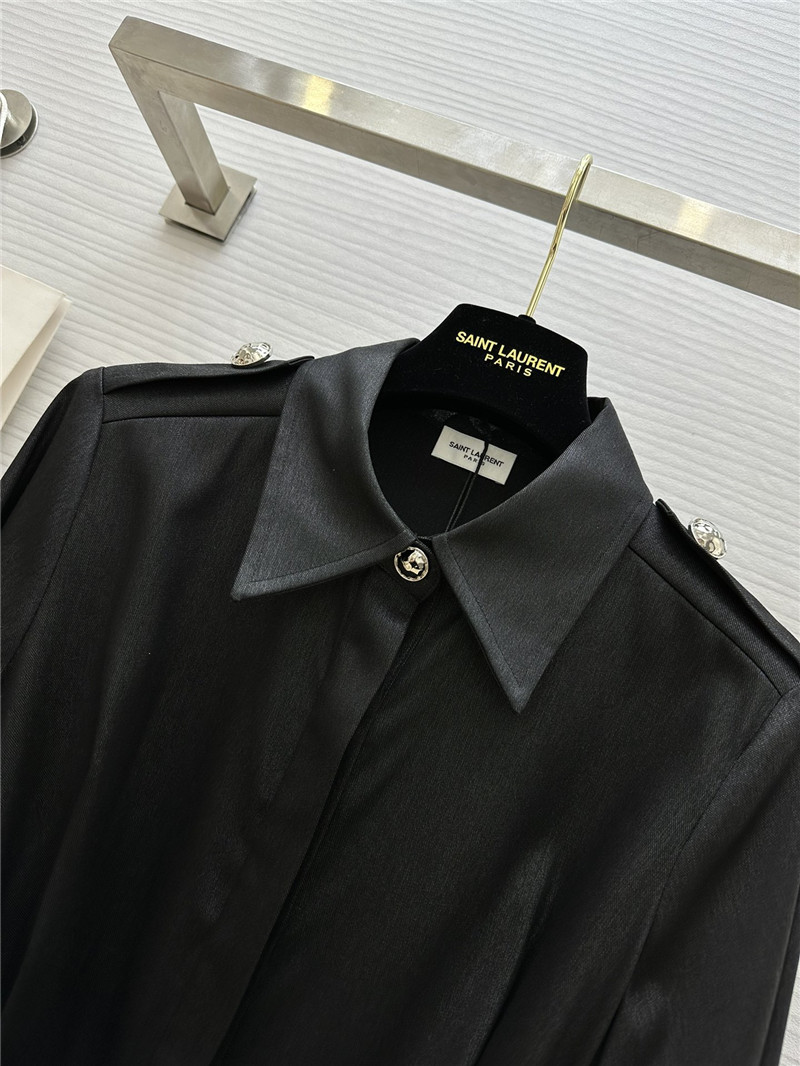 Y51 long sleeve trench dress replica d&g clothing