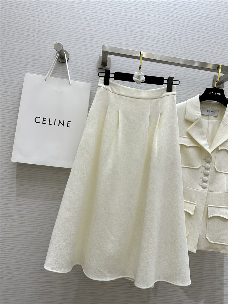 Ce1i*e high-end suit jacket + skirt set replica designer clothes