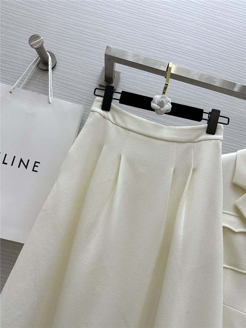 Ce1i*e high-end suit jacket + skirt set replica designer clothes