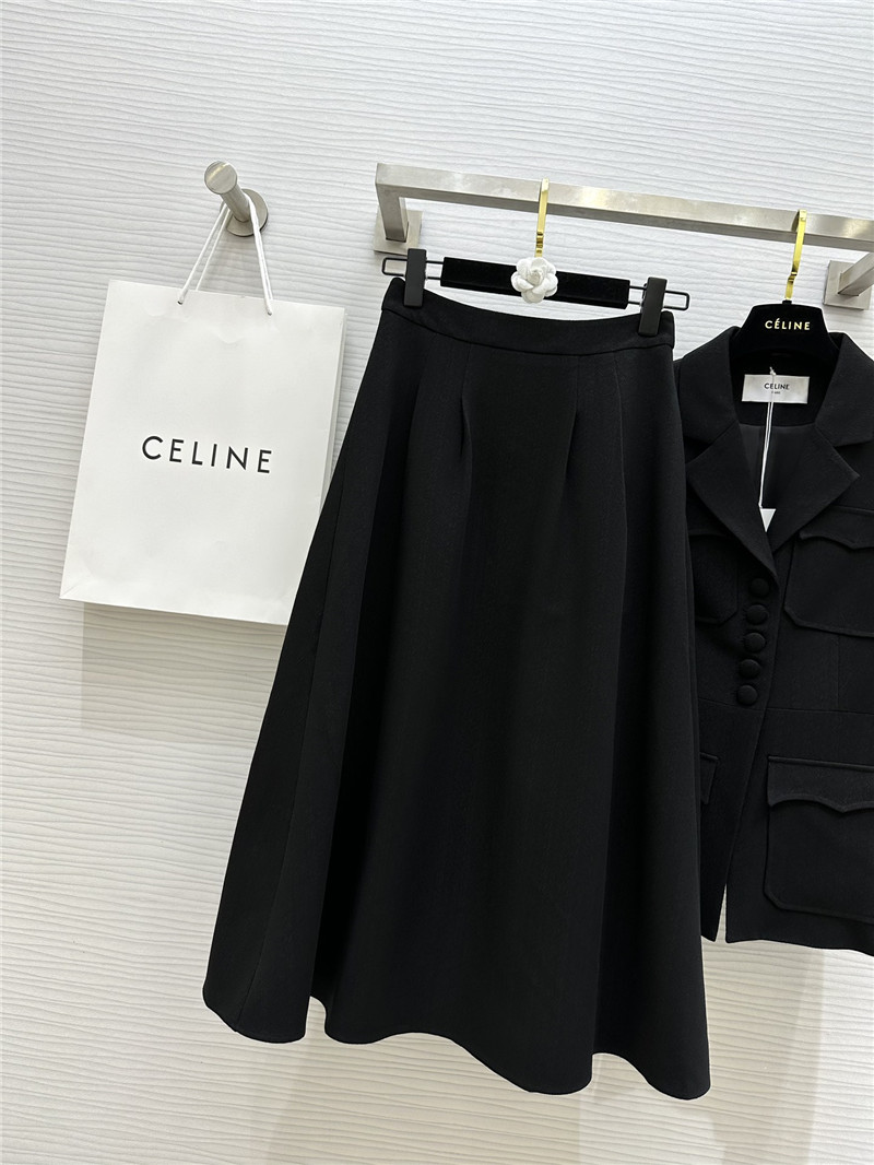 Ce1i*e high-end suit jacket + skirt set replica designer clothes
