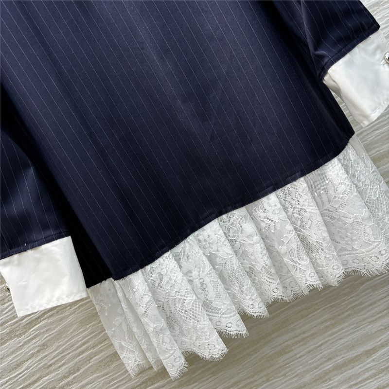 Va1e*ntin0 striped lace tutu skirt replica clothes