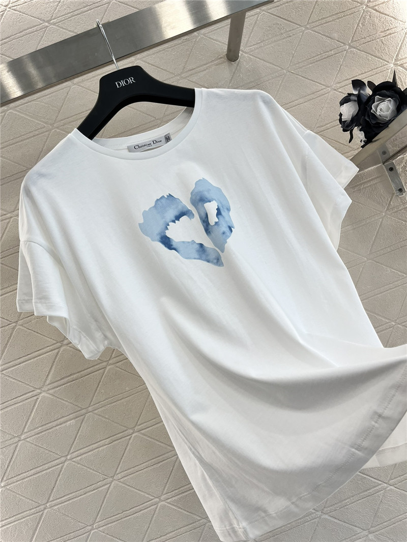 D10r round neck printed t-shirt replica d&g clothing