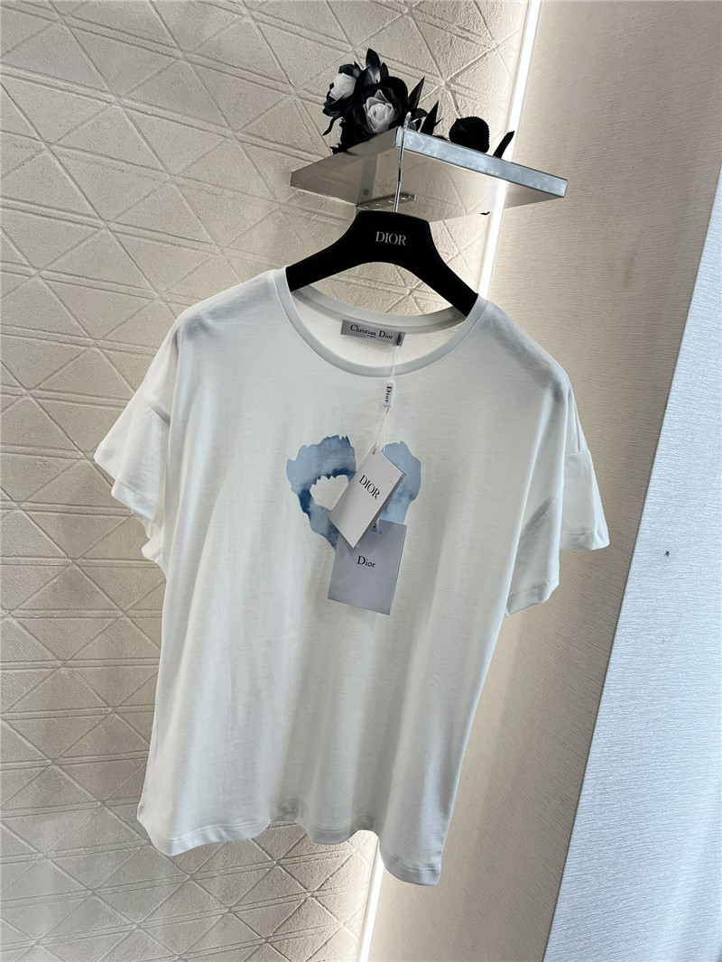 D10r round neck printed t-shirt replica d&g clothing