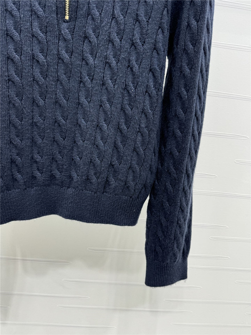 L0ew* lapel long sleeve top replica clothing