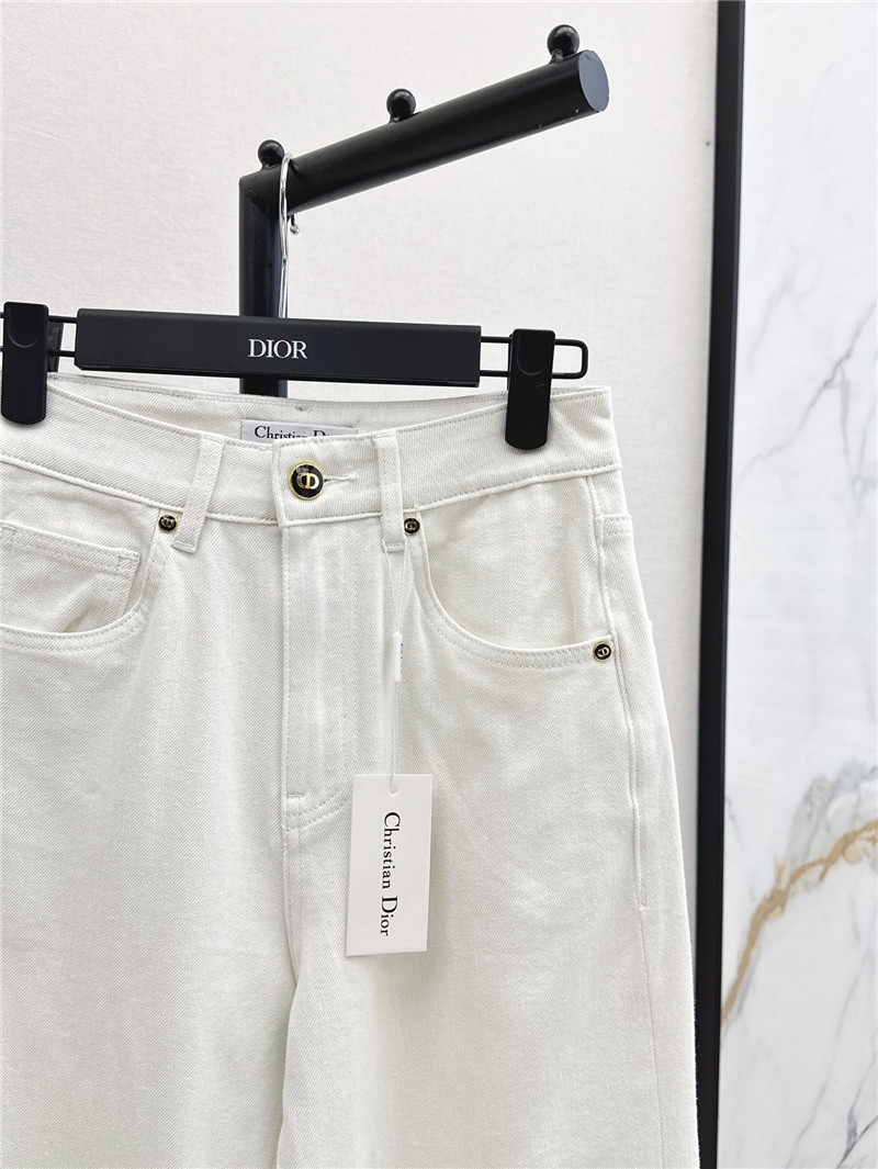 D10r letter print decoration design jeans replicas clothes