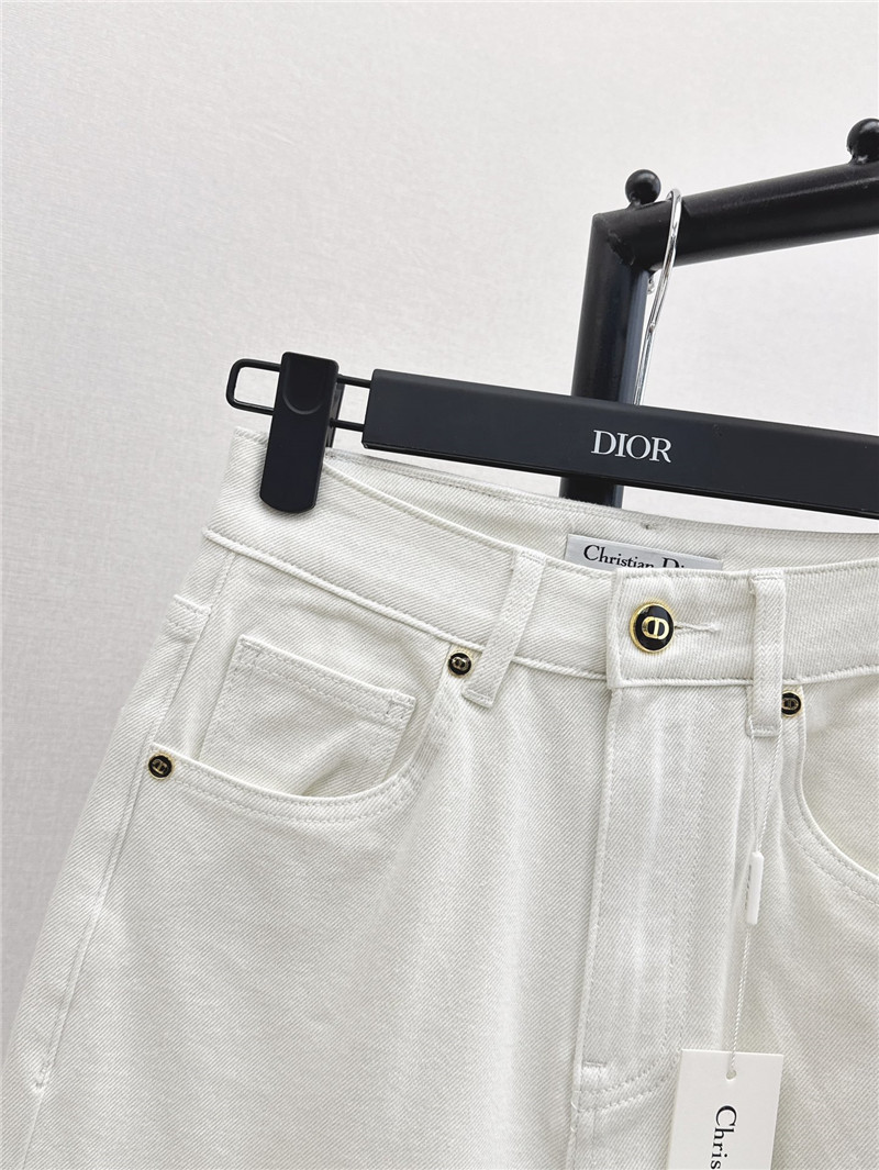 D10r letter print decoration design jeans replicas clothes