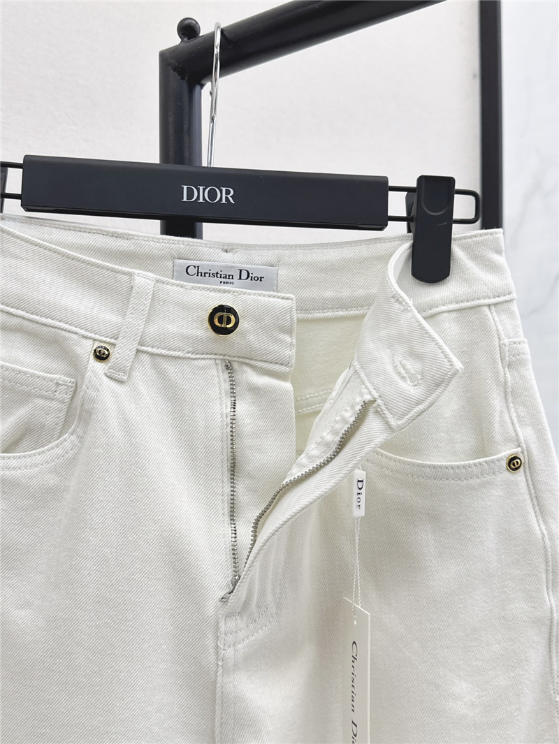 D10r letter print decoration design jeans replicas clothes