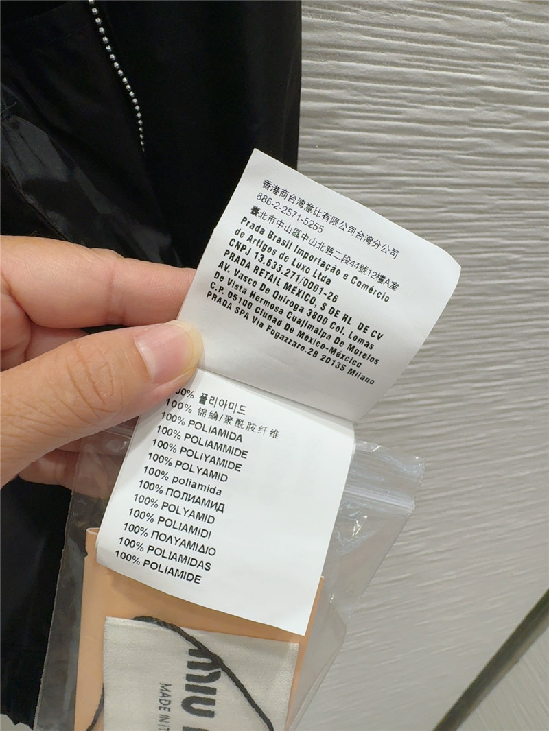 M1um1u sun protection jacket replica d&g clothing