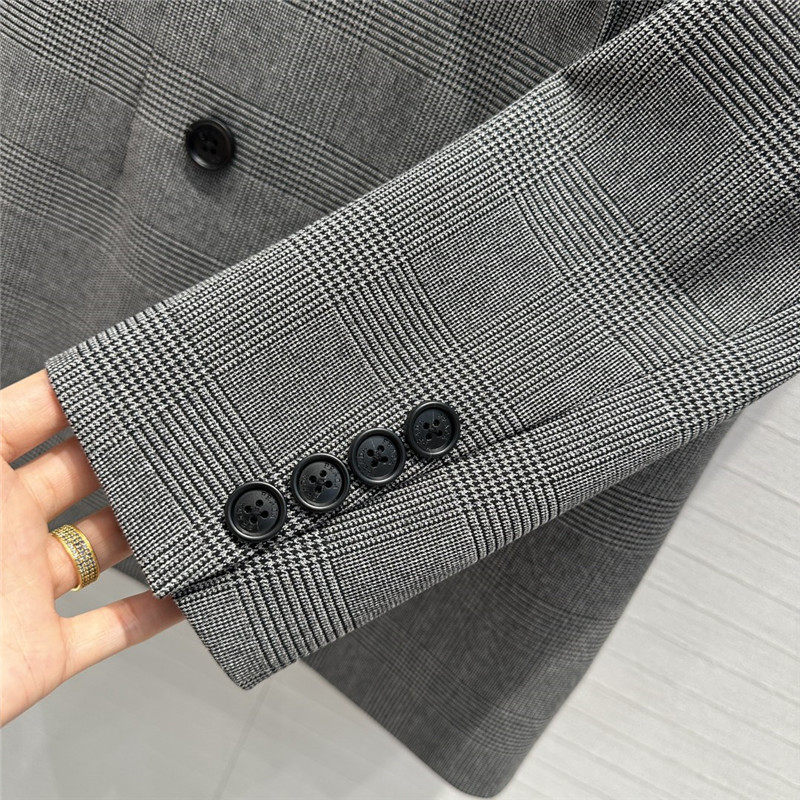 Pra*a double breasted suit jacket replica d&g clothing