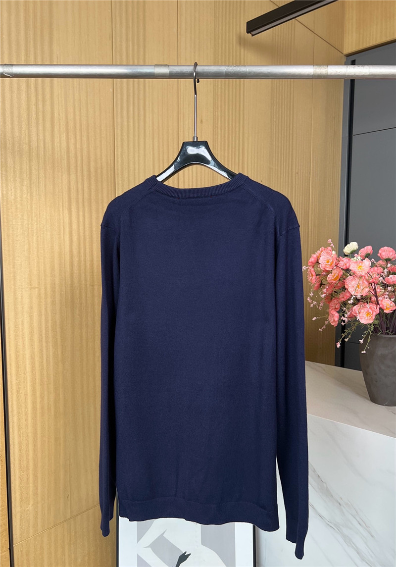 Gvc*1 horsebit intarsia round neck wool sweater replica clothes