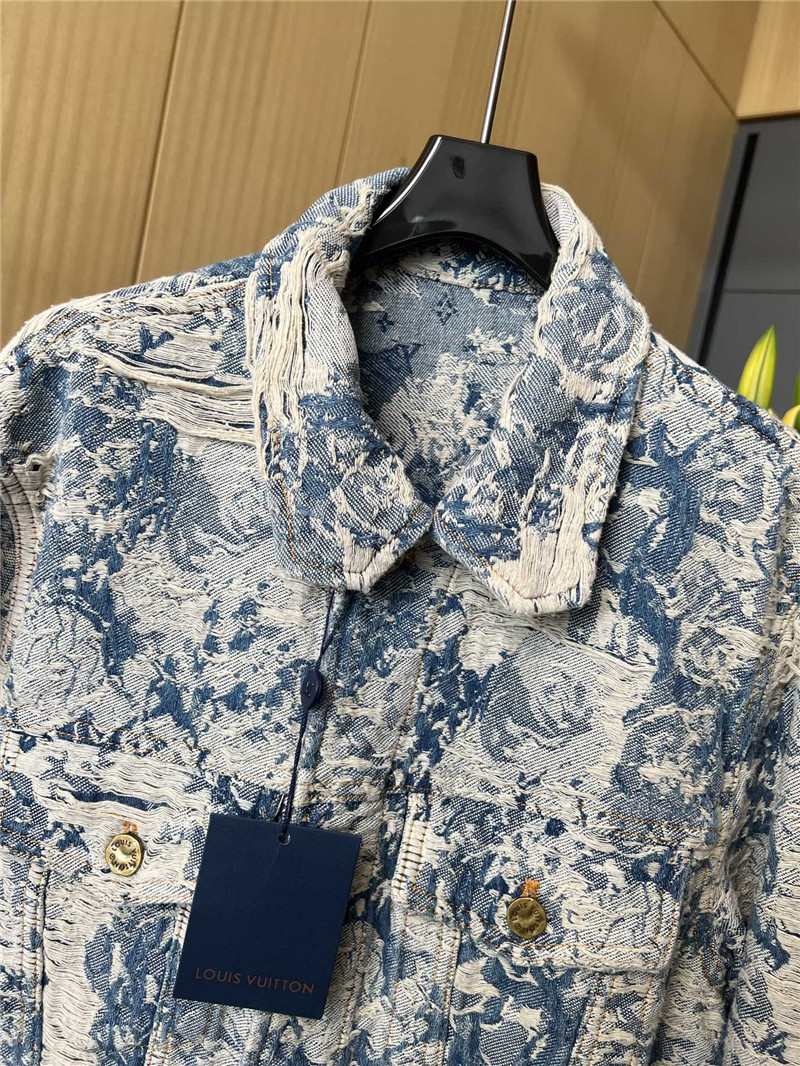 l0vis Vvtt0n lv tassel denim jacket replicas clothes