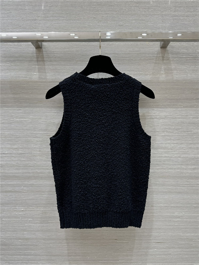 Ch**el vest top replica d&g clothing