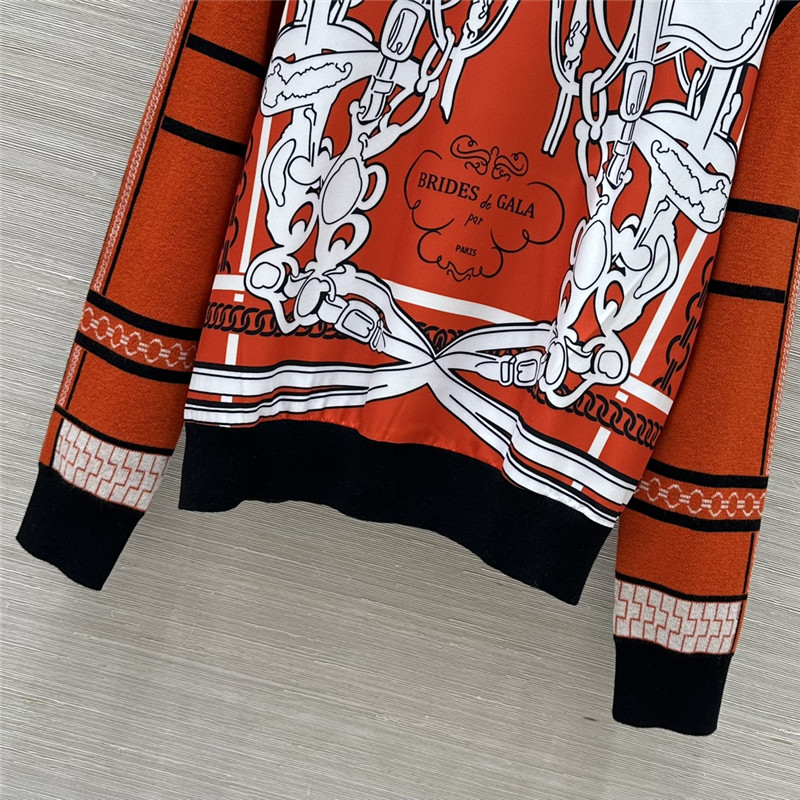 H**me5 patchwork knitted top replica d&g clothing