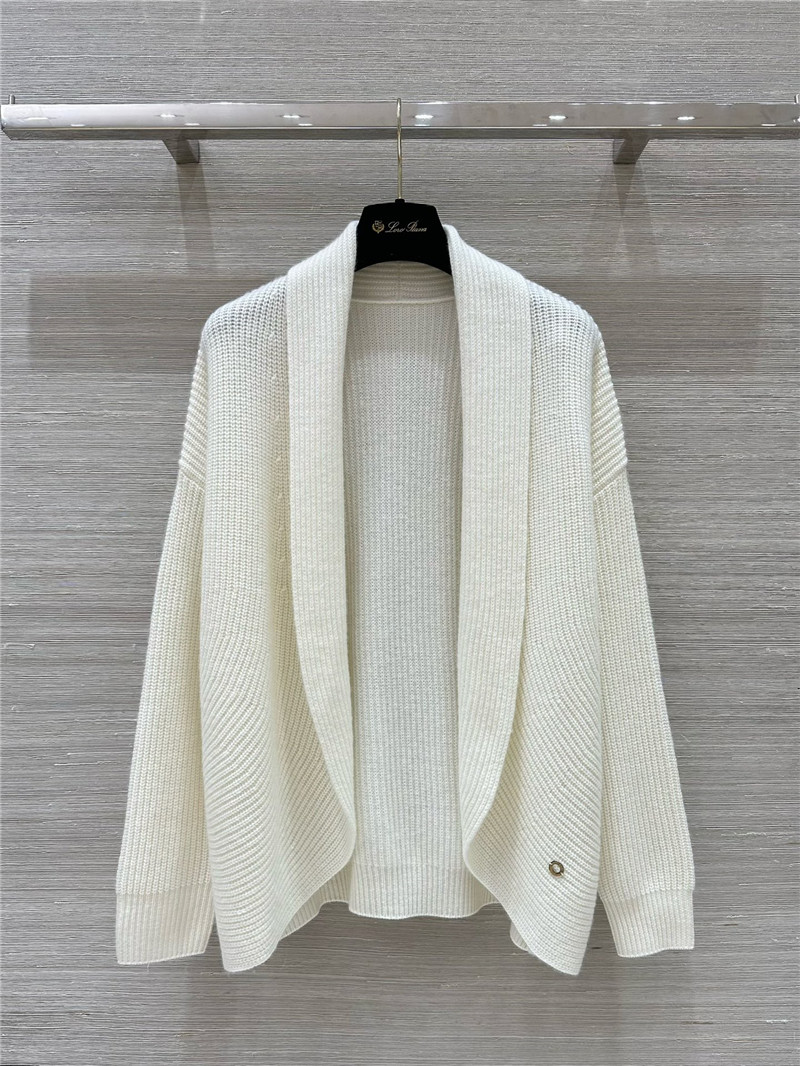 L0r0 P1ana cashmere cardigan replica designer clothes