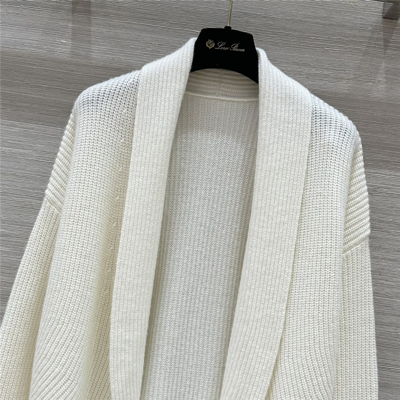L0r0 P1ana cashmere cardigan replica designer clothes