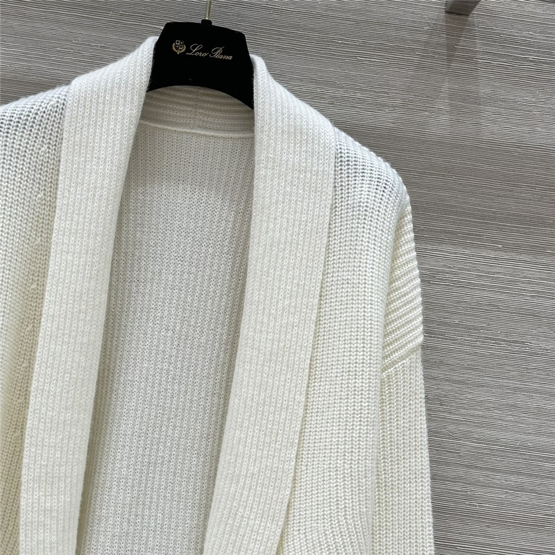 L0r0 P1ana cashmere cardigan replica designer clothes