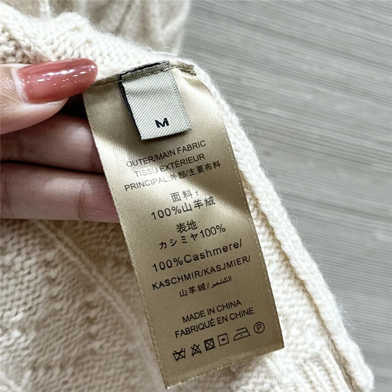 L0r0 P1ana pure cashmere curly tie coat replica clothes