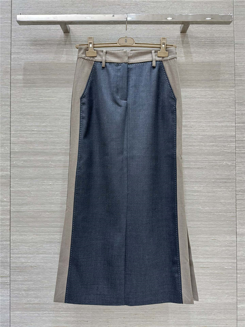 BC classic long skirt replica d&g clothing
