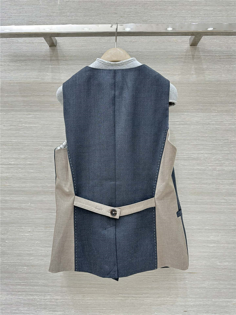 BC colorblock design vest replica d&g clothing
