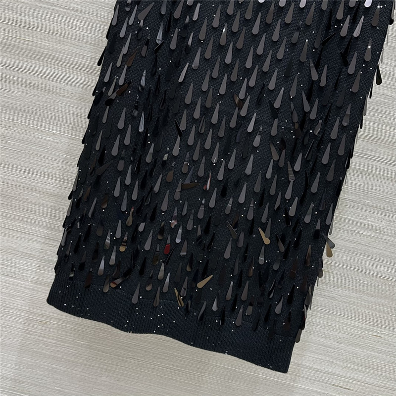 BC sequined knitted skirt replica clothes