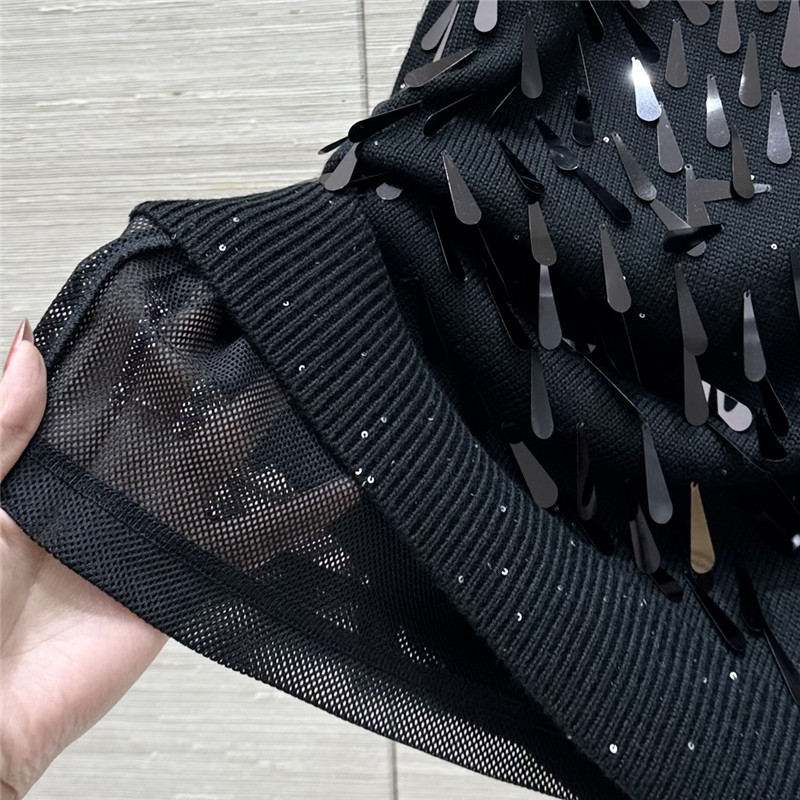 BC sequined knitted skirt replica clothes