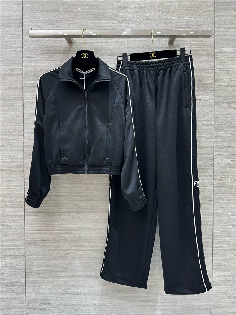 A1exa*der wang black tracksuit
