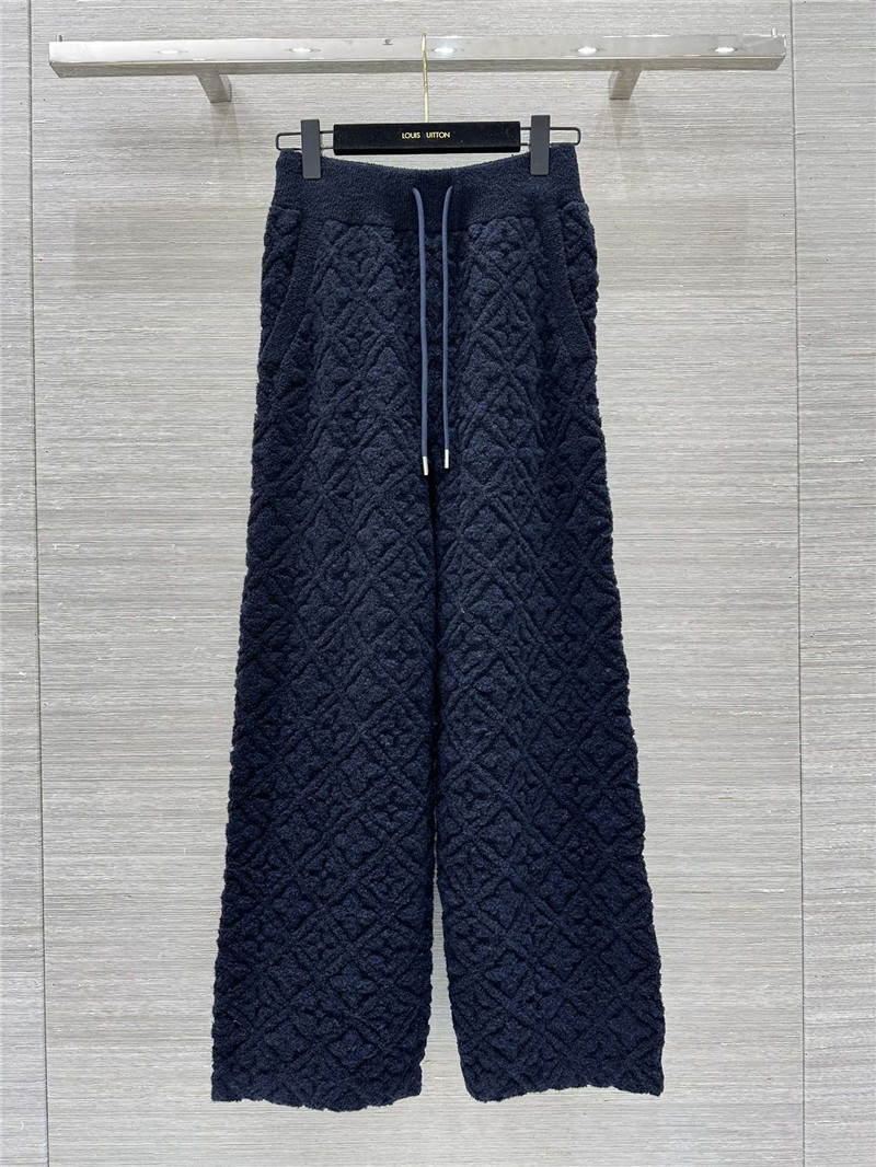 l0vis Vvtt0n lv monogram straight trousers replica clothes