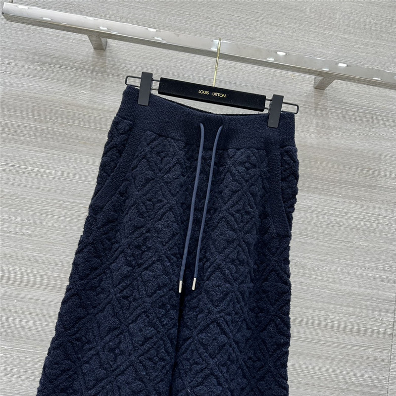 l0vis Vvtt0n lv monogram straight trousers replica clothes