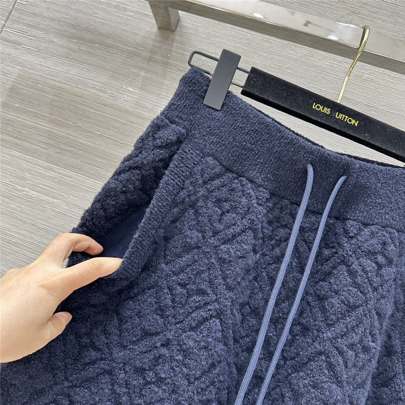 l0vis Vvtt0n lv monogram straight trousers replica clothes