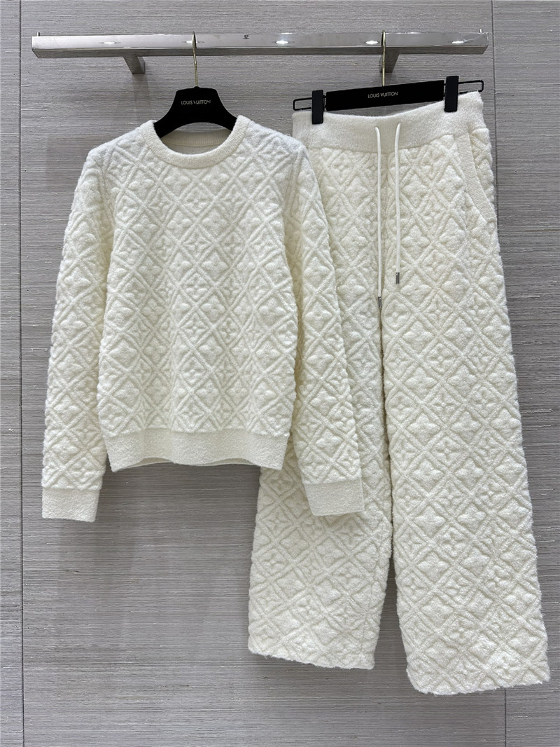 l0vis Vvtt0n lv monogram straight trousers replica clothes