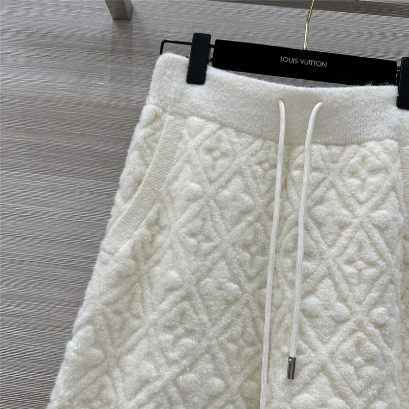 l0vis Vvtt0n lv monogram straight trousers replica clothes