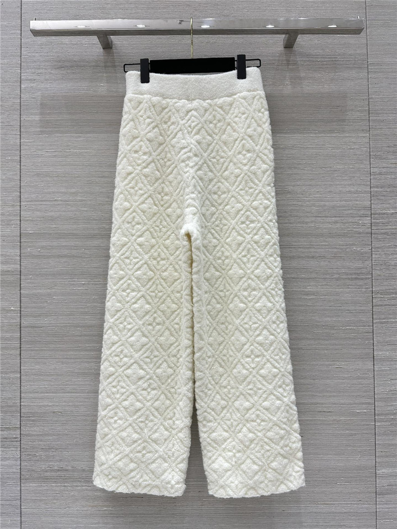 l0vis Vvtt0n lv monogram straight trousers replica clothes