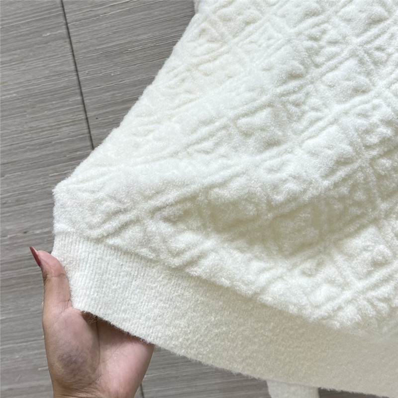 l0vis Vvtt0n lv monogram round neck top replica clothing