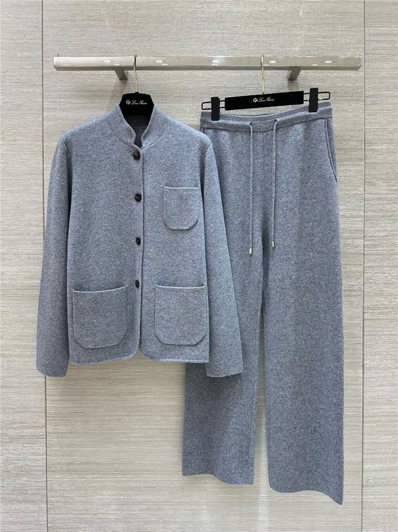 L0r0 P1ana cashmere suit replica d&g clothing