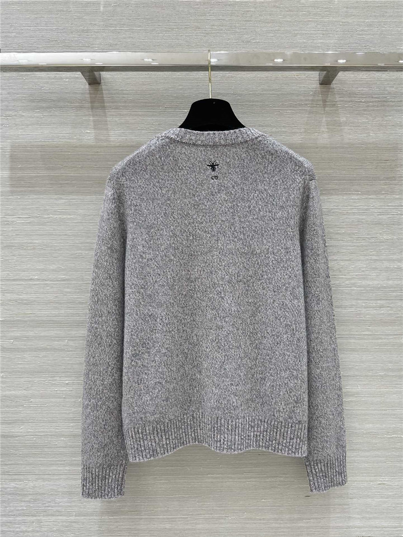 D10r heavy embroidery cashmere sweater replica clothing sites