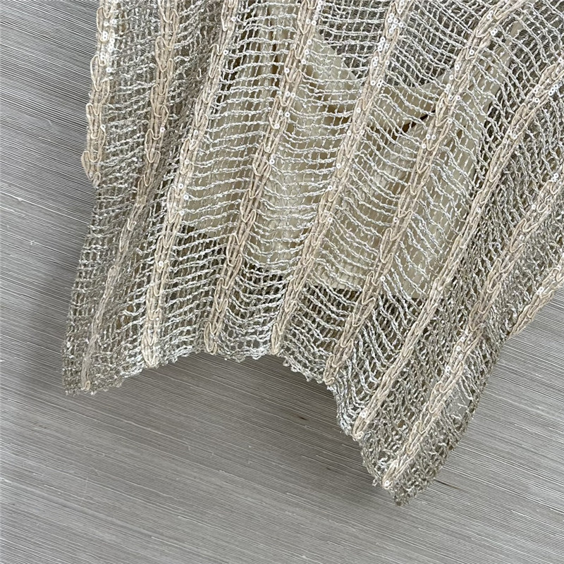 BC hand-crocheted sequined V-neck top replica clothes