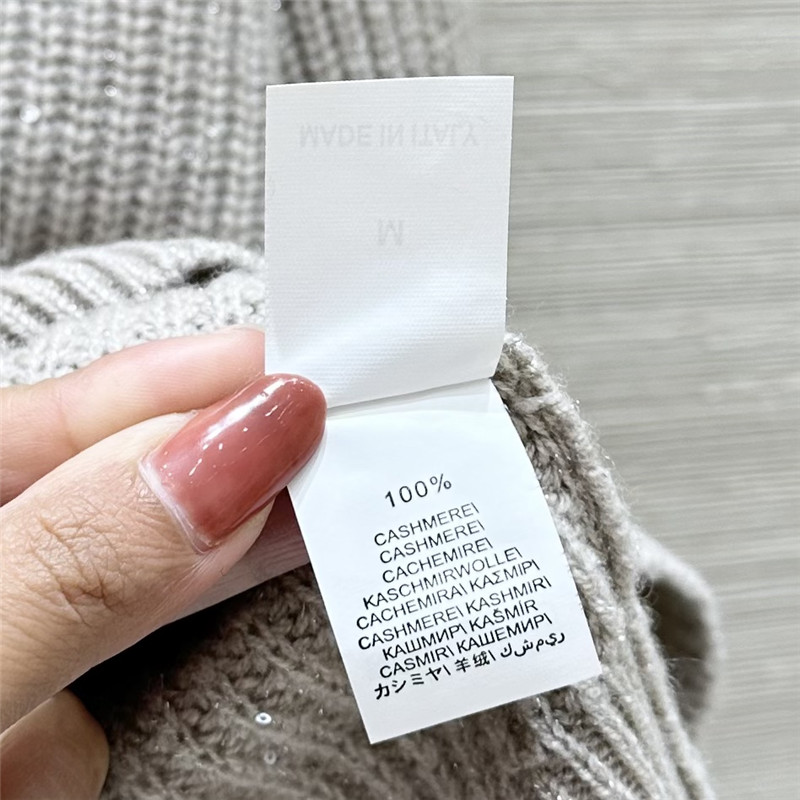 BC sequined cashmere crew neck sweater replicas clothes