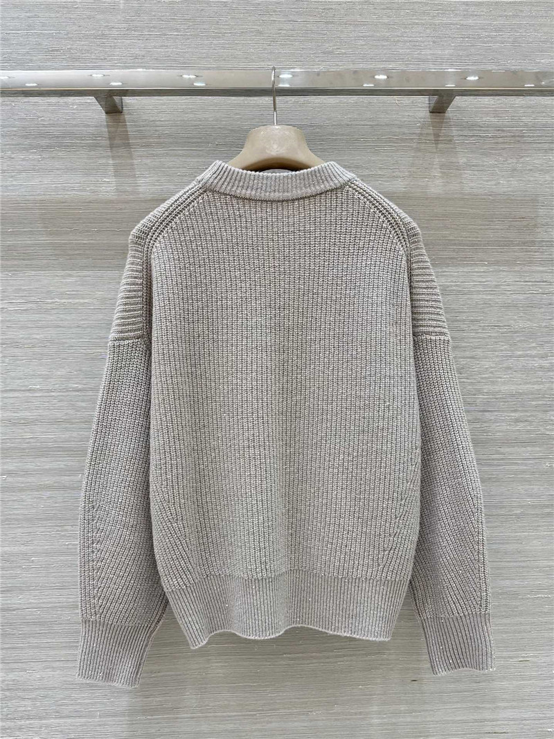 BC sequined cashmere crew neck sweater replicas clothes