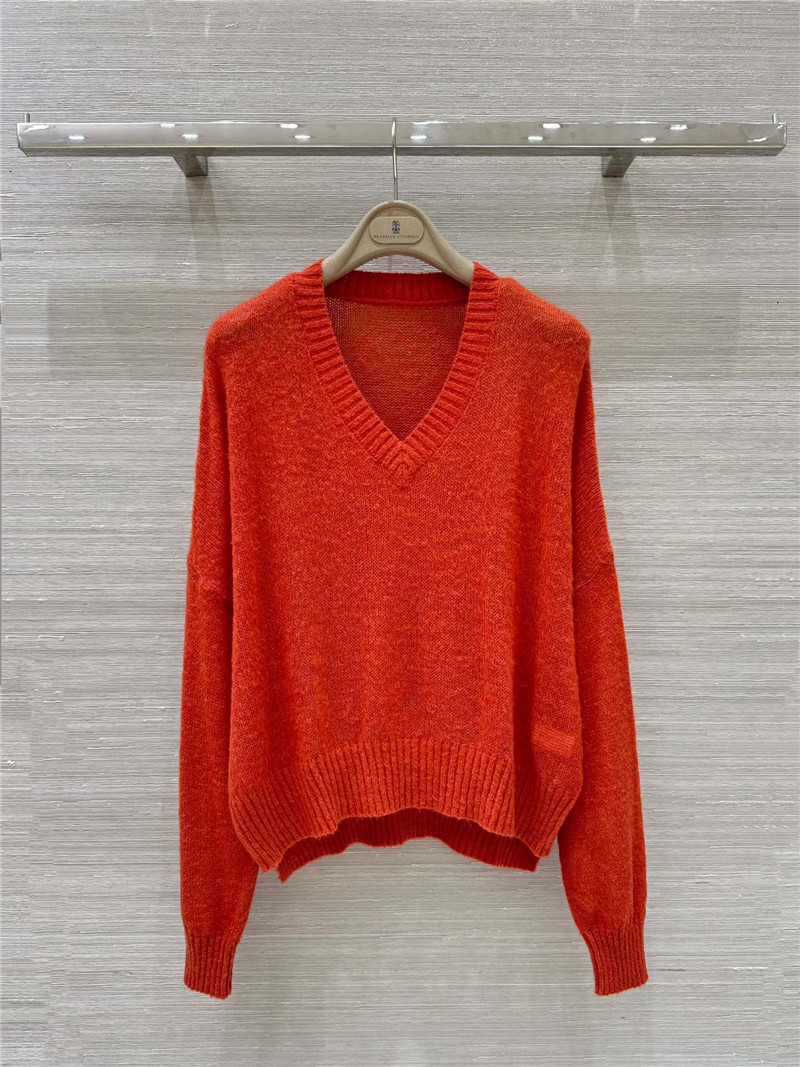 BC Mohair V-neck top replicas clothes