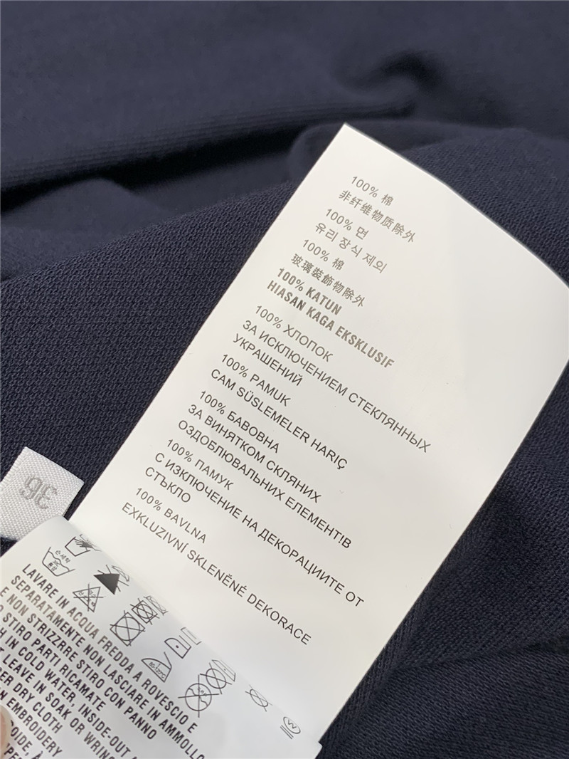 M1um1u lapel long-sleeved polo shirt replica designer clothes