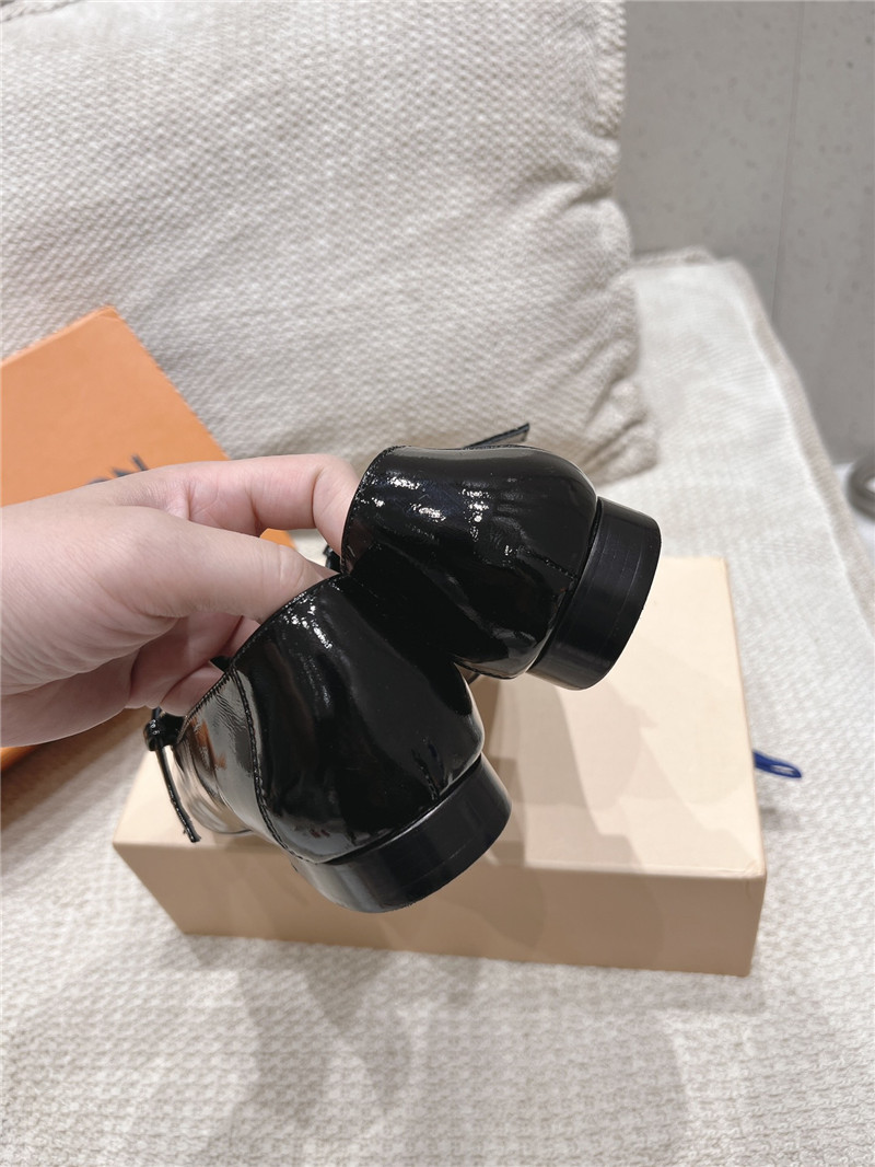 LV Dandy Mary Jane Black Patent Leather